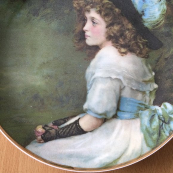 Crown Imperial fine china made in Romania Alba Iulia wall plate 7.75" box27ba - Picture 3 of 5